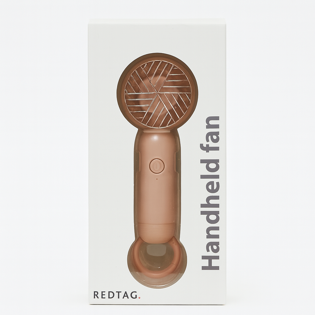 Pink Handheld Fan - 0