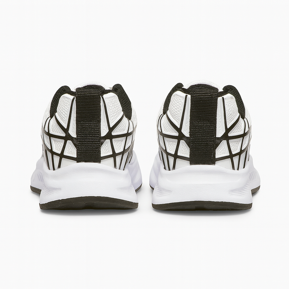 White Cuhnky Mesh Trainer