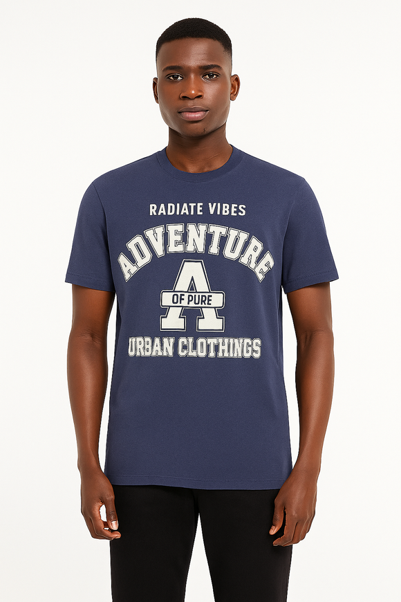 Graphic Tee Navy