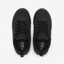 Black Lace Up Trainer-3