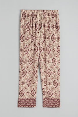 Multi Color Print Table Pyjama Bottom Assorted - 0