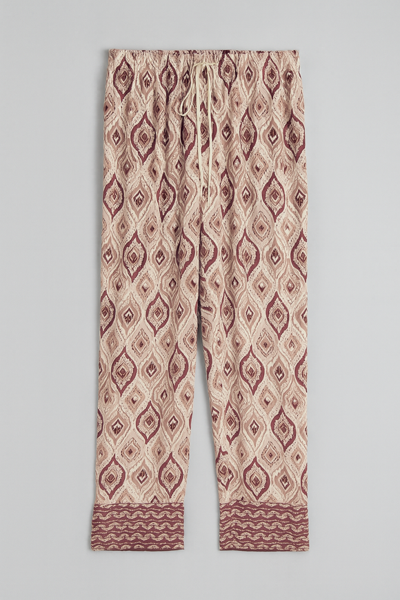 Multi Color Print Table Pyjama Bottom Assorted