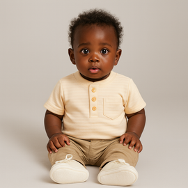 Sage Jaqiard Tshirt Green