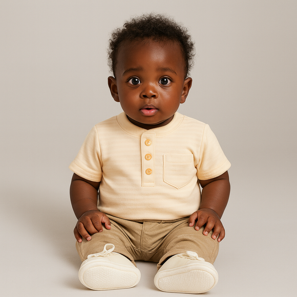 Sage Jaqiard Tshirt Green