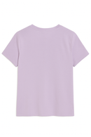 Pale Pink Graphic T Shirt Lilac-3