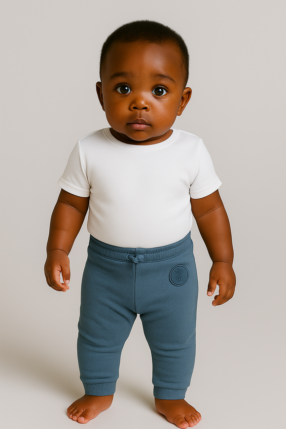 Blue Active Pants Blue