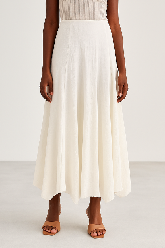Ivory Maxi Skirt