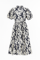 Assorted Belted Ruffle Dress-2