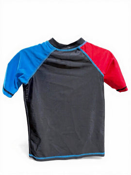 Black Spider Man Rash Guard T Shirt - 0