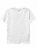 White Printed T Shirt-2