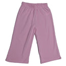 White Knit Textured Trouser White-1