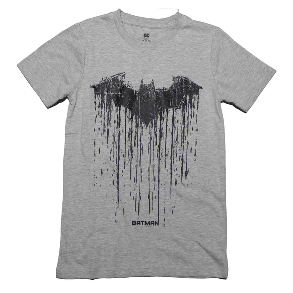 Grey Mel Batman Tee Mid Grey