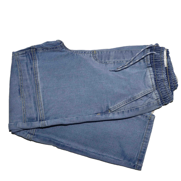 Light Wash Cut And Sew Baggy Jeans Light Wash