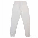 White Pique Active Pants White-3