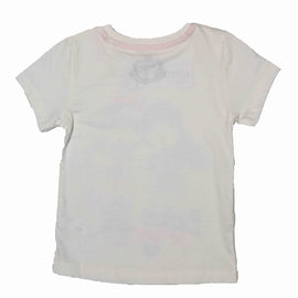 White Ss Girls Placement Print Tshirt  White - 0