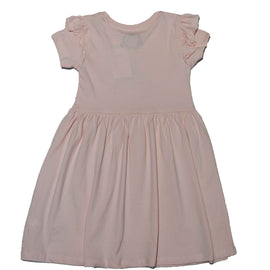 Short Sleeve Single Jersey Dress With Frills Mint - 0