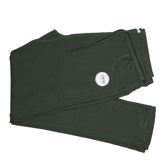 Dark Green Stretch Active Pants