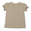 Beige Print Tshirt-2