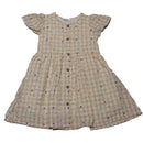 Orange Front Open Dress-1