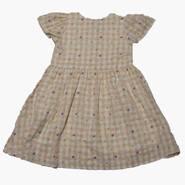 Orange Front Open Dress - 0