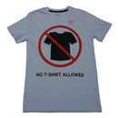 Sky Blue Short Sleeve Graphic Tshirt-1