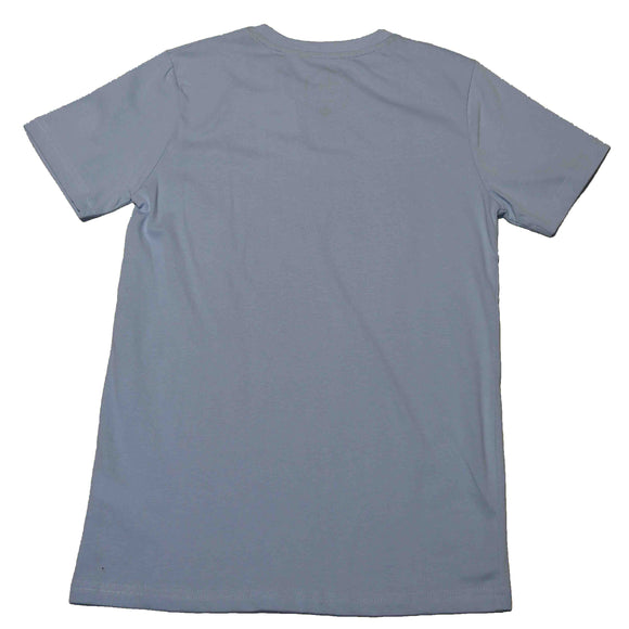 Sky Blue Short Sleeve Graphic Tshirt