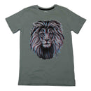 Green 3D Short Sleeve Graphic Tshirt-1