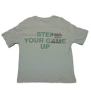 Green Front And Back Print Oversize Tshirt-2