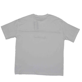 White Cut And Sewn Oversize Tshirt - 0