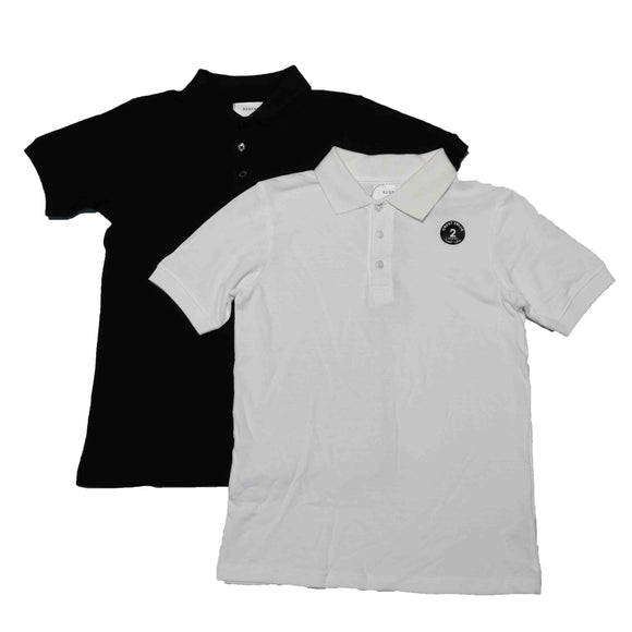 White and Black 2 Pc Polo