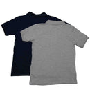 Navy blue and Grey 2 Pc Polo-6