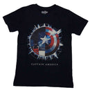 Navy Captain America Tee Navy-1