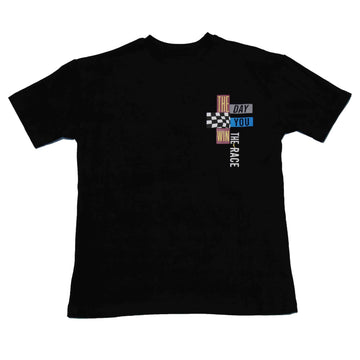 Black Oversize Hd Print Tshirt REDTAG