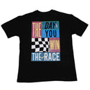 Black Oversize Hd Print Tshirt-2