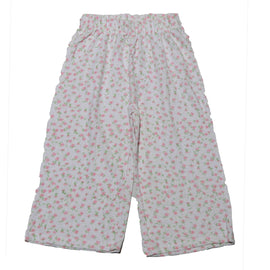 Pink Knit Textured Trouser