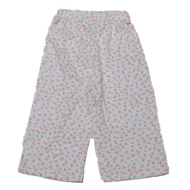 Pink Knit Textured Trouser - 0