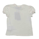 Pink Lace Skirt With White Tshirt Set-4