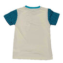 Biege Print Short Sleeve Tshirt With Long Pant-3