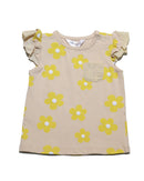 Allover Print Beige Shirt-1