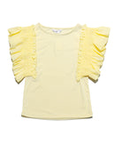 Yellow Ruffled Sleeve-1