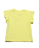Yellow Frill Sleeves And Shorts Set-3