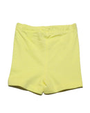 Yellow Frill Sleeves And Shorts Set-4