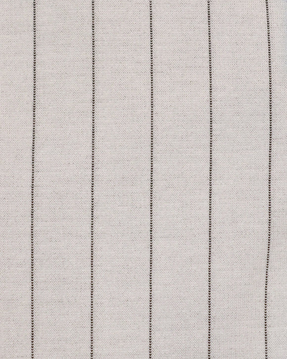 White Trouser With Grey Stripe