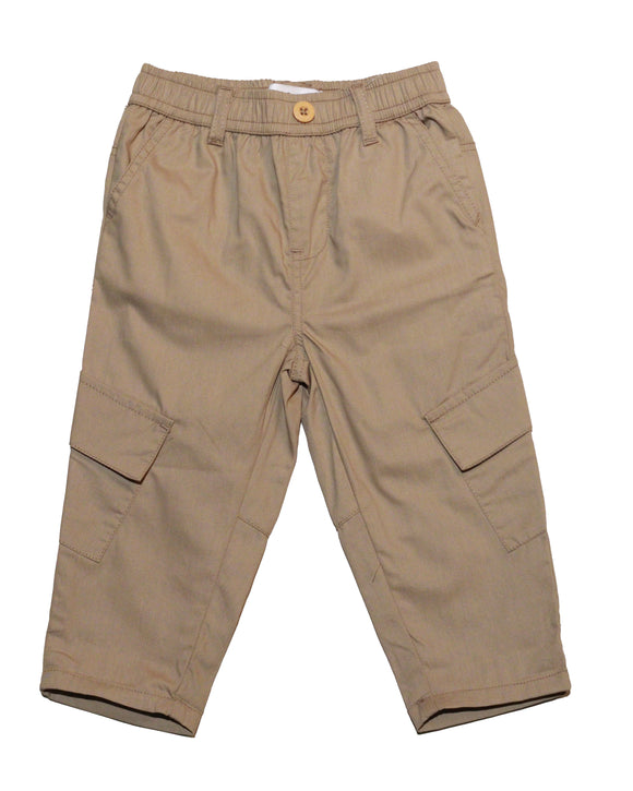 Stone Cargo Pant With Pull On