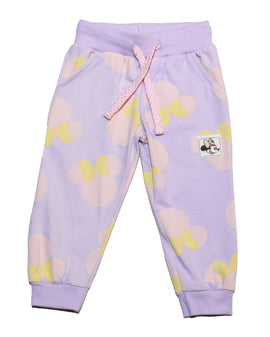 Lilac Mini All Over Print Active Pant