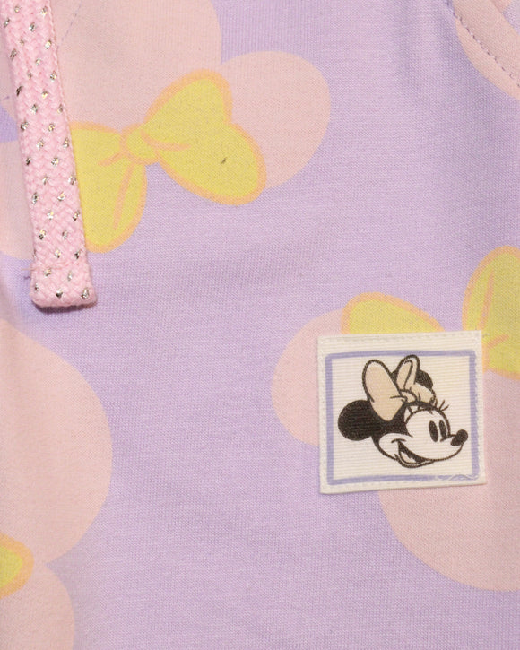 Lilac Mini All Over Print Active Pant