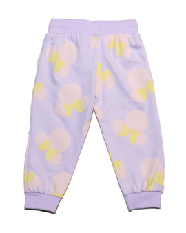 Lilac Mini All Over Print Active Pant - 0