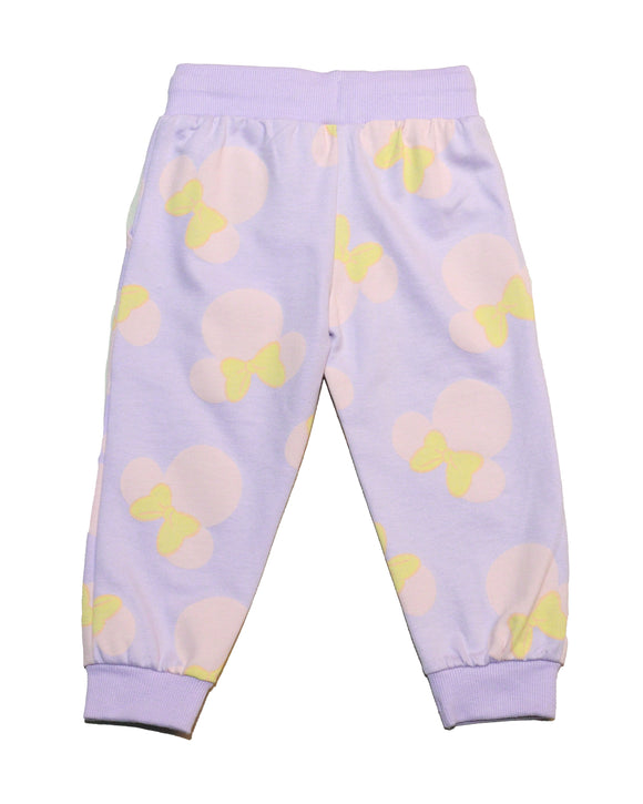 Lilac Mini All Over Print Active Pant