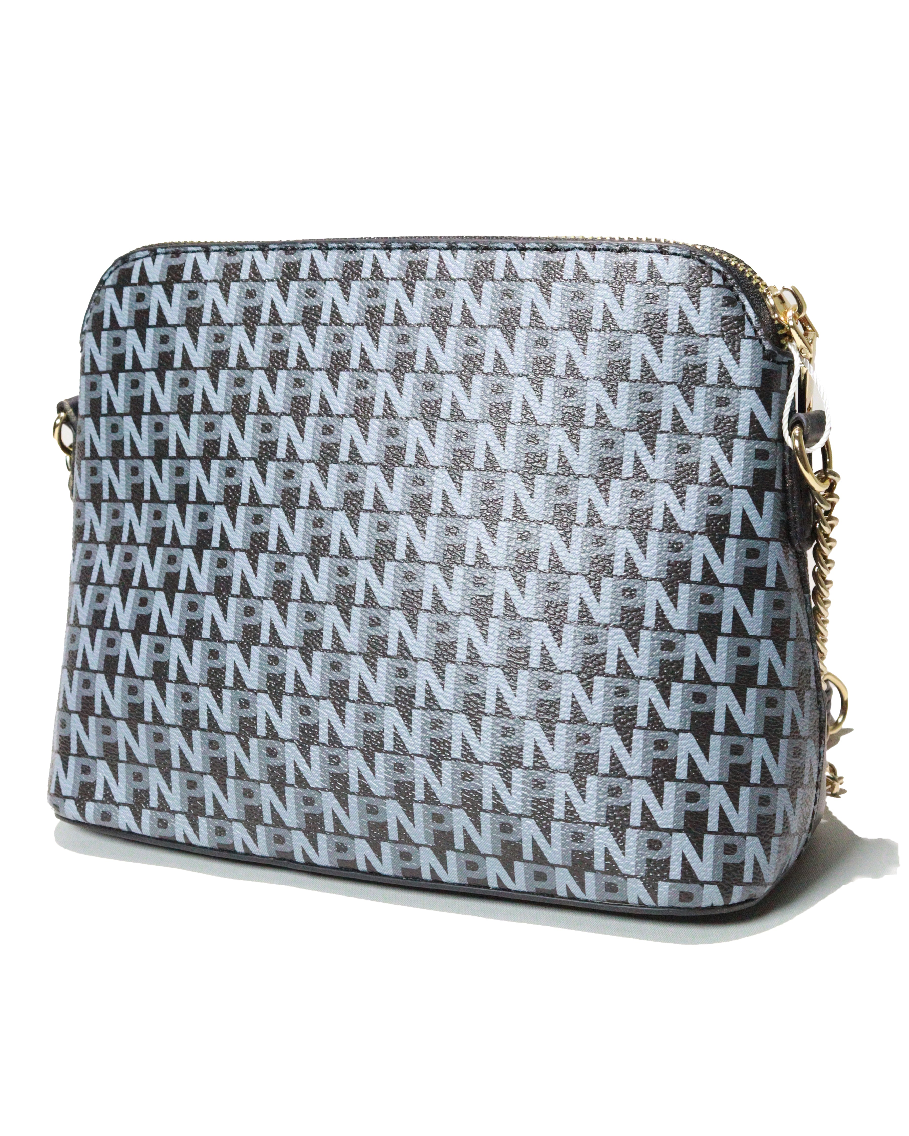 Black Monoram Messenger Bag - 0