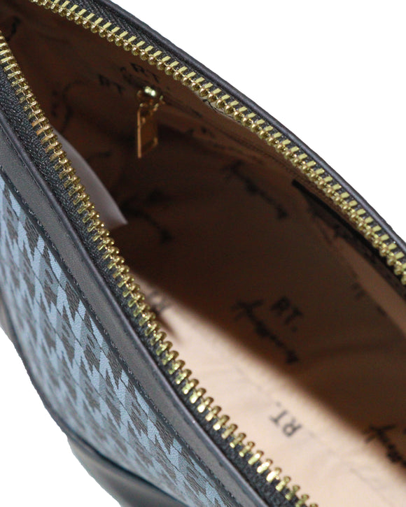 Black Monoram Messenger Bag